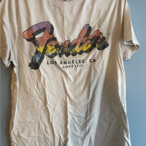 Goodfellow & Co Cream Fender Graphic T-Shirt